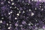Amethyst Cut Base Crystal Cluster - Uruguay #138851-1